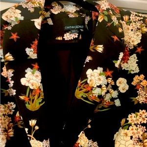 Cynthia Rowley Floral Jacket